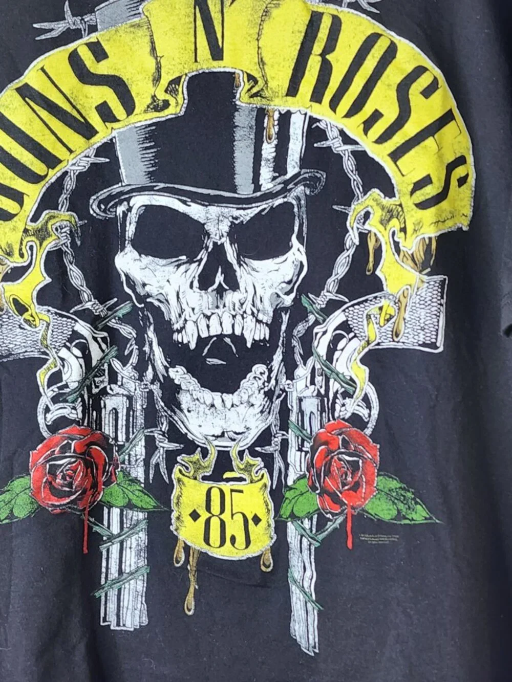 Guns N' Roses 85 T-Shirt Size XXL Classic Rock Punk NWOT